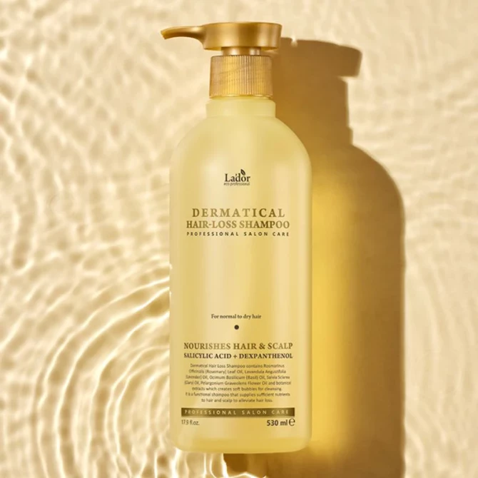 Шампунь проти випадіння волосся безсульфатний Lador Dermatical Hair-loss Shampoo 530 мл купити в Україні 2