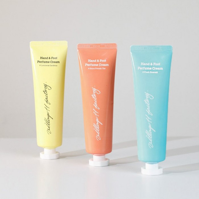 Парфумований крем для рук і ніг з цитрусовим ароматом Village 11 Factory Perfume Hand & Foot Cream Sucre Pomelo The 100 мл купити в Україні 2