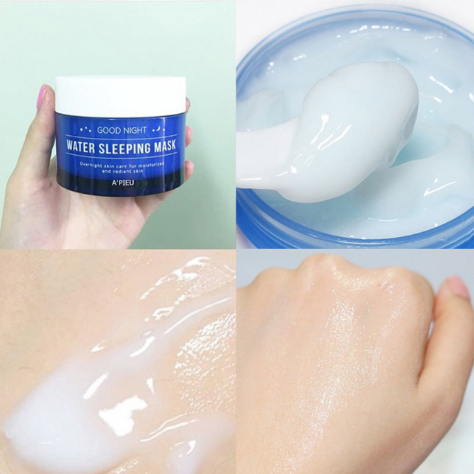 Зволожуюча нічна маска з березовим соком A'PIEU Good Night Water Sleeping Mask 105 мл купити в Україні 4