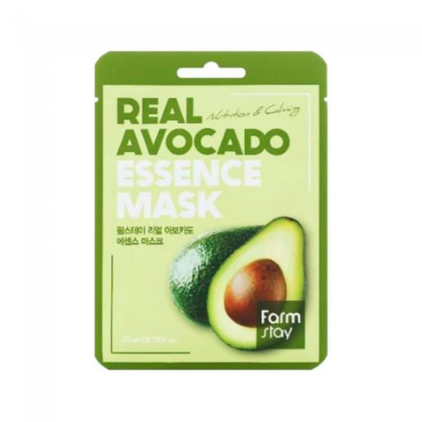 Тканевая маска с экстрактом авокадо, FarmStay, Real Avokado Essence Mask купить в Украине Тканевая маска с экстрактом авокадо, FarmStay, Real Avokado Essence Mask купить в Украине