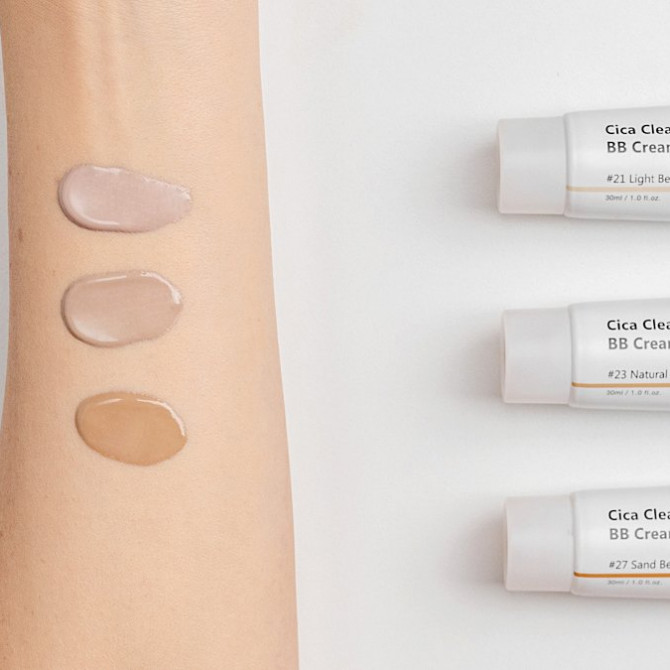 BB крем с экстрактом центеллы Purito Cica Clearing BB Cream SPF38/PA+++ #27 30 мл купить в Украине 9