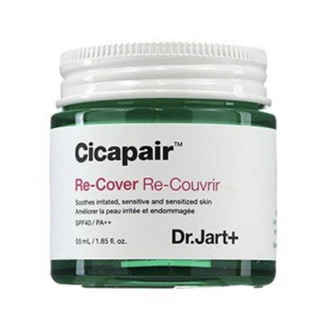 Восстанавливающий СС крем для лица, Dr. Jart+, Cicapair Re-Cover, 55 мл купить в Украине Восстанавливающий СС крем для лица, Dr. Jart+, Cicapair Re-Cover, 55 мл купить в Украине
