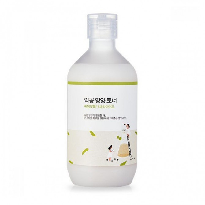 Поживний тонер з екстрактом чорних соєвих бобів ROUND LAB Soybean Nourishing Toner 300 мл купити в Україні