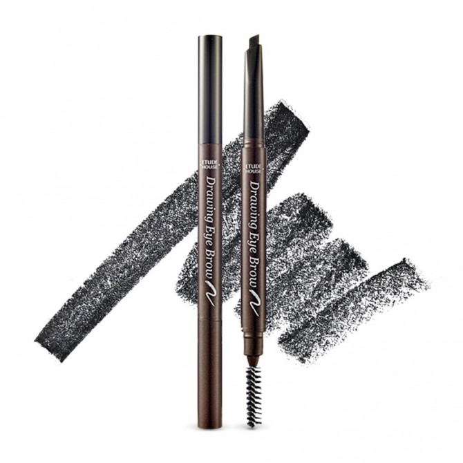 Карандаш для бровей, черный, Innisfree, Auto Eyebrow Pencil, #2 Black купить в Украине Карандаш для бровей, черный, Innisfree, Auto Eyebrow Pencil, #2 Black купить в Украине