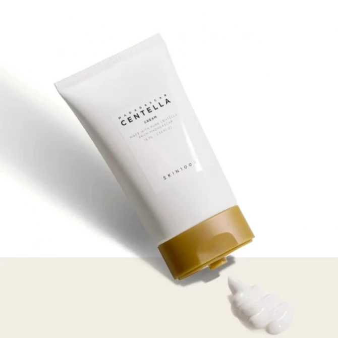 Зволожуючий крем з екстрактом мадагаскарської центели SKIN1004 Madagascar Centella Cream 30 мл купити в Україні 2