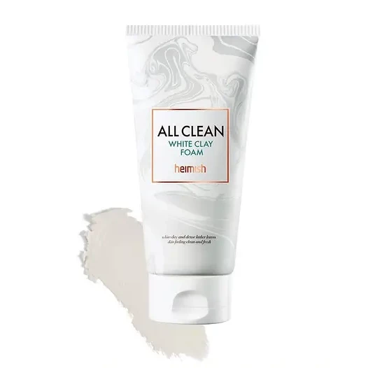 Заспокійлива пінка для вмивання з білою глиною Heimish All Clean White Clay Foam 30 мл купити в Україні 2