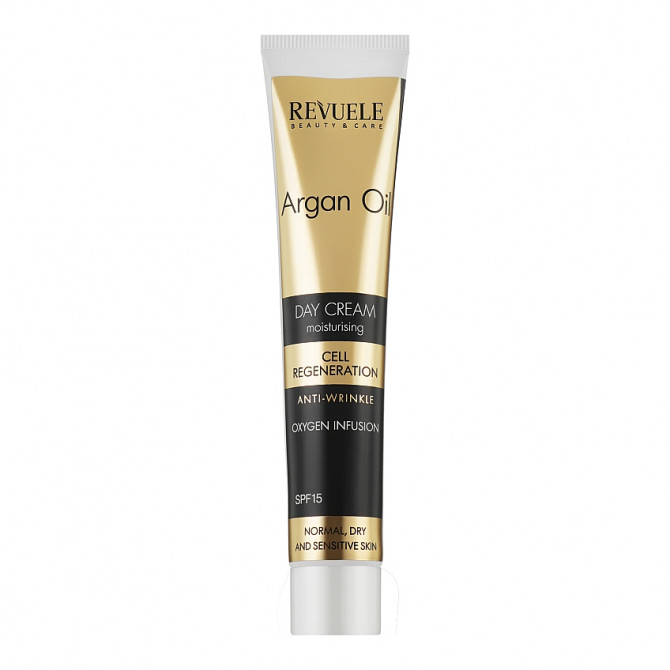Інтенсивно живильний крем для обличчя з аргановим маслом Revuele Argan Oil Day Cream 50 мл купити в Україні 2