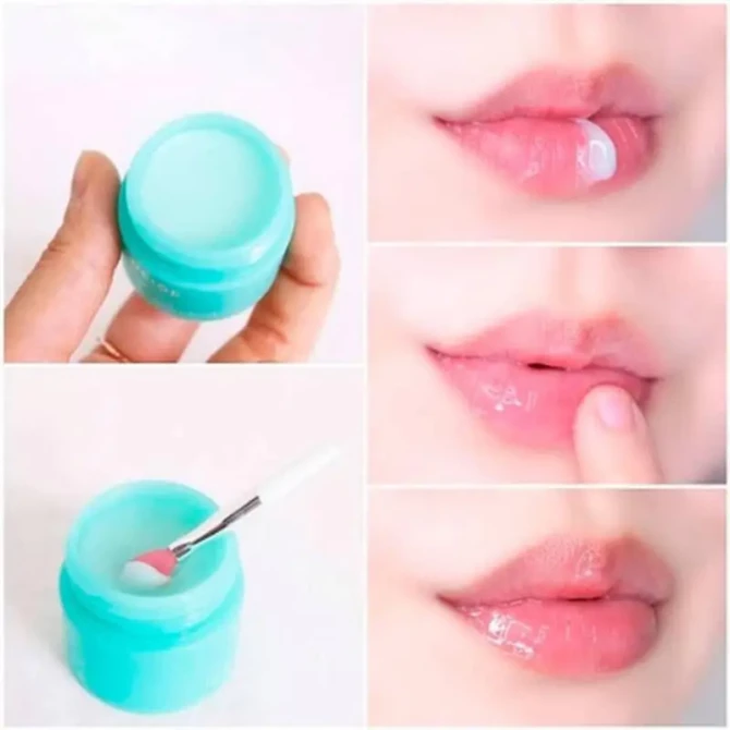 Нічна маска для губ з ароматом м'яти LANEIGE Lip Sleeping Mask Mint Choco 20 мл купити в Україні 3