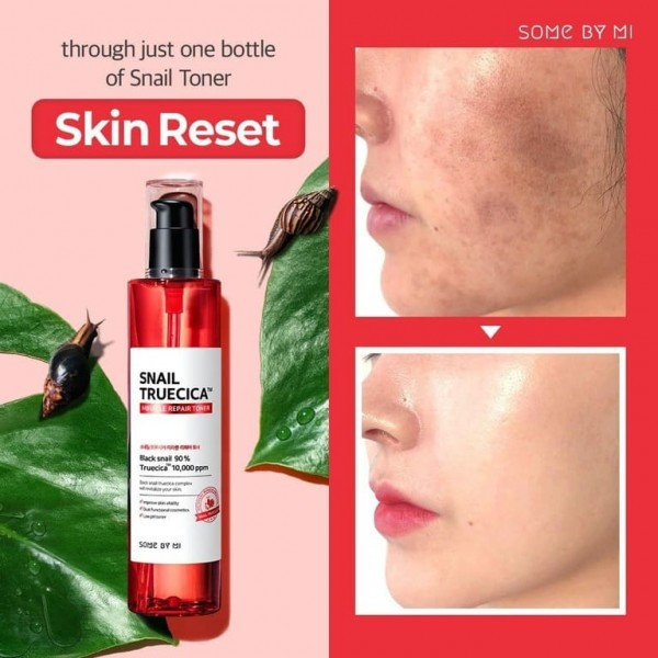 Восстанавливающий тонер с муцином улитки SOME BY MI Snail Truecica Miracle Repair Toner 135 мл купить в Украине 3
