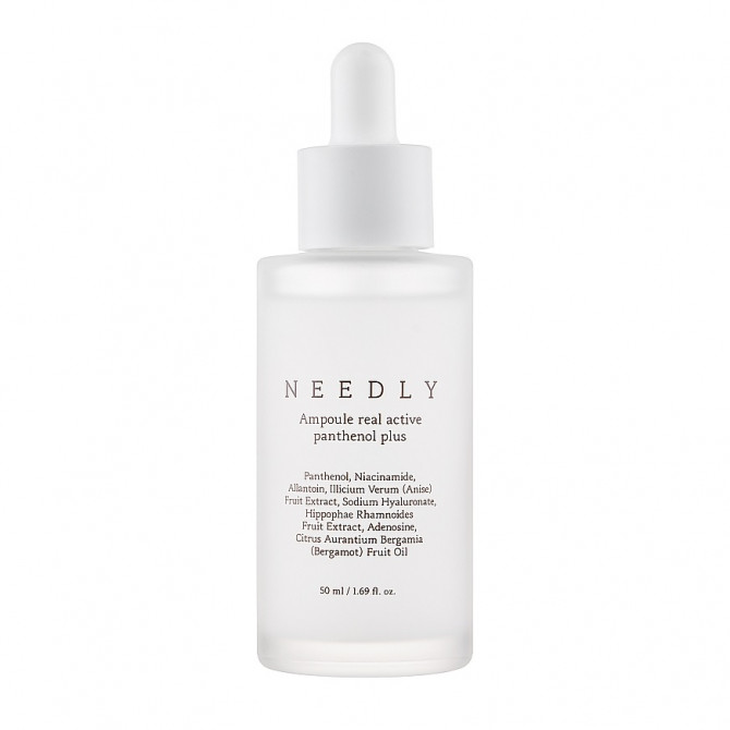 Відновлювальна ампульная сироватка з пантенолом Needly Ampoule Real Active Panthenol Plus 50 мл купити в Україні