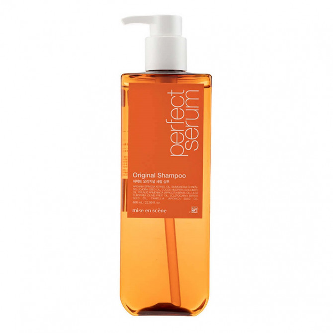 Питательный шампунь на основе 7 масел MISEENSCE Perfect Original Serum Shampoo 680 мл купить в Украине