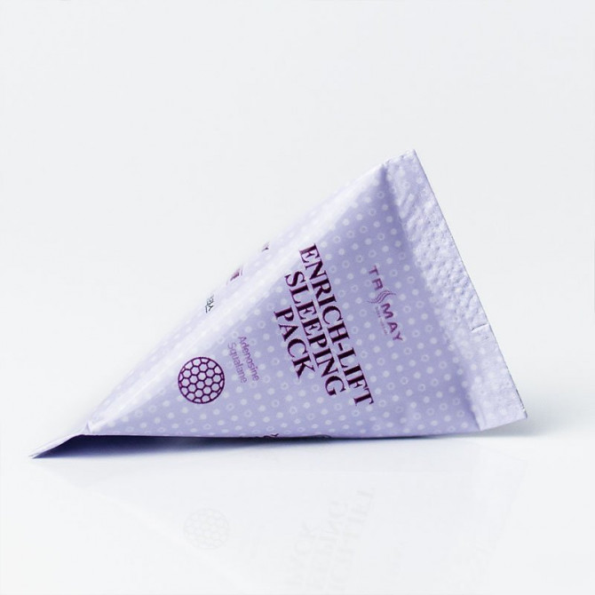 Нічна маска для підвищення еластичності шкіри Trimay Enrich-lift Sleeping Pack 3 г купити в Україні 3