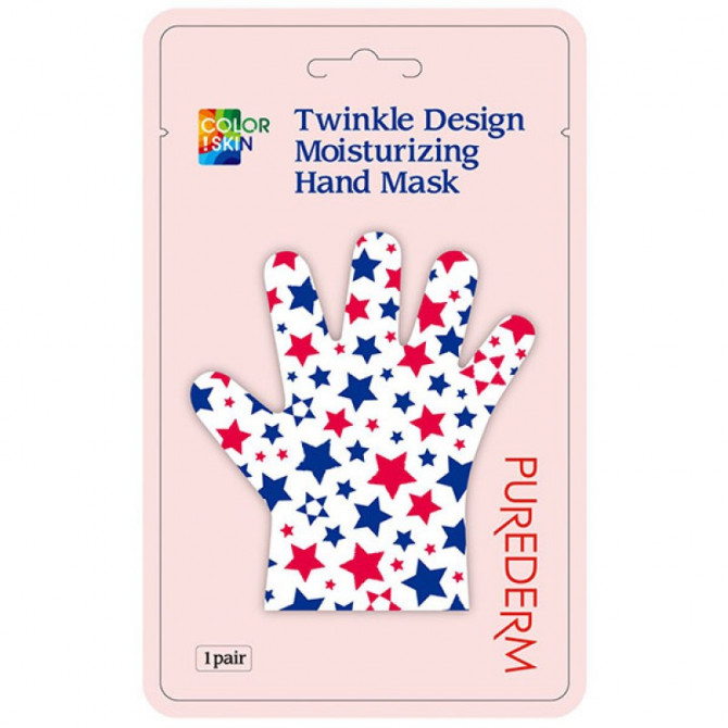 Маска для рук с экстрактом прополиса, PUREDERM, Twinkle Design Moisturizing Hand Mask купить в Украине Маска для рук с экстрактом прополиса, PUREDERM, Twinkle Design Moisturizing Hand Mask купить в Украине