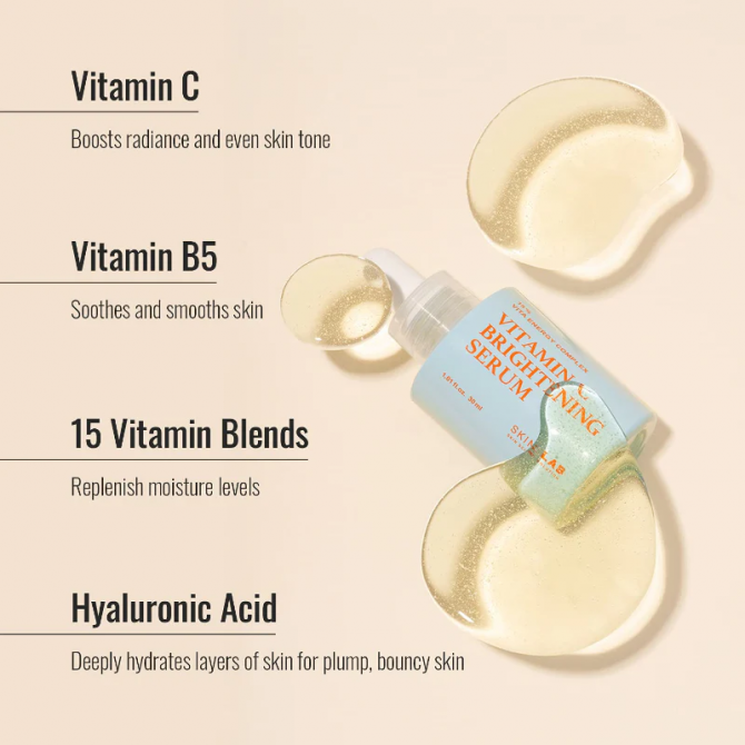 Освітлююча сироватка з вітаміном С SKIN&LAB Vitamin C Brightening Serum 30 мл купити в Україні 4