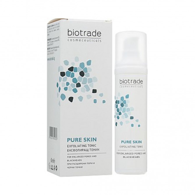Відлущуючий тонік з AHA та BHA Biotrade Pure Skin Exfoliating 60 мл купити в Україні 2