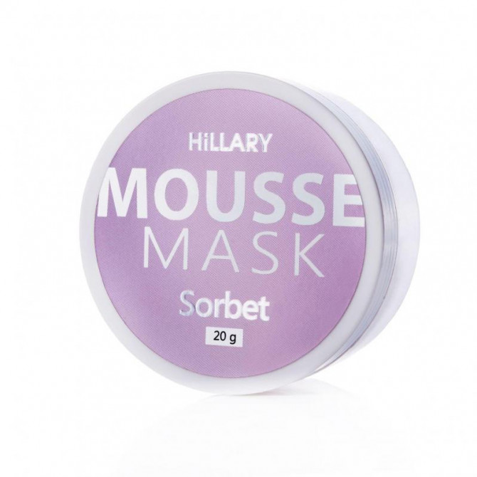 Смягчающая мусс-маска для лица, Hillary, Mousse Mask Sorbet, 20 г купить в Украине Смягчающая мусс-маска для лица, Hillary, Mousse Mask Sorbet, 20 г купить в Украине