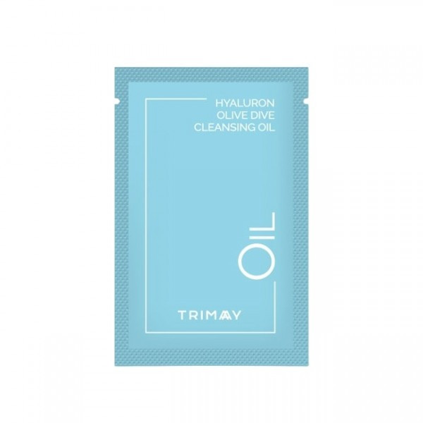 Гідрофільна олія на основі оливкової олії та гіалуронової кислоти Trimay Hyaluron Olive Dive Cleansing Oil 2 мл (пробник) купити в Україні