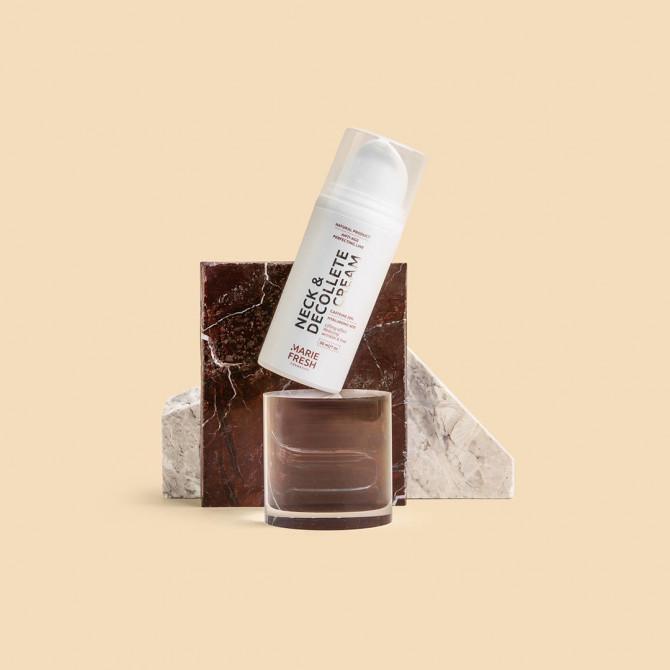 Антивіковий крем для шиї та зони декольте Marie Fresh Cosmetics Neck & Decollete Lifting Cream 30 мл купити в Україні 2