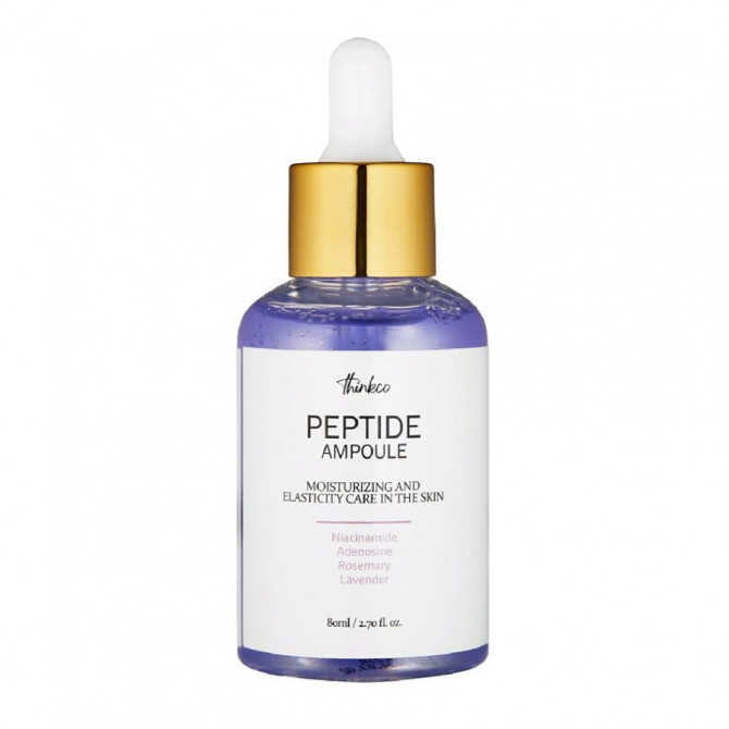 Омолоджувальна сироватка з пептидами Thinkco Peptide Shot Ampoule 80 мл купити в Україні