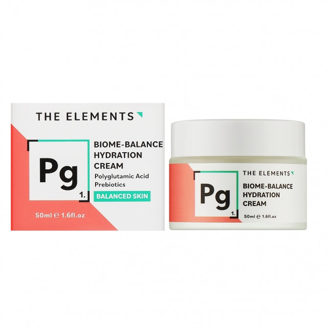 Зволожуючий крем що балансує мікробіом шкіри The Elements Biome-Balance Hydration Cream 50 г купити в Україні 2