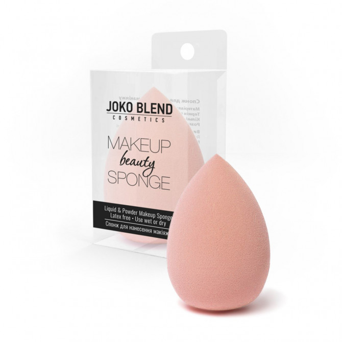 Спонж для макияжа Joko Blend Cosmetics Makeup Beauty Sponge Peach купить в Украине