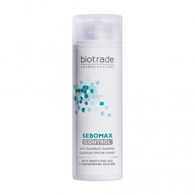 Безсульфатный шампунь против перхоти Biotrade Sebomax Control Anti-Dandruff 200 мл купить в Украине