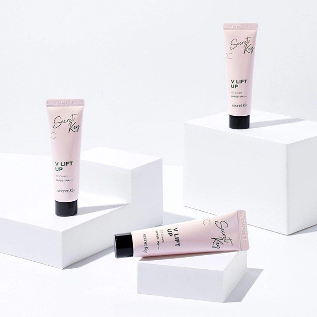 СС крем с лифтинг-эффектом Secret Key V-Line Lift Up CC Cream 30 мл купить в Украине 2