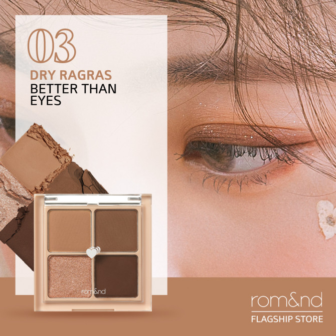 Набір тіней для повік rom & nd Better Than Eyes # 03.Dry Ragras купити в Україні 2