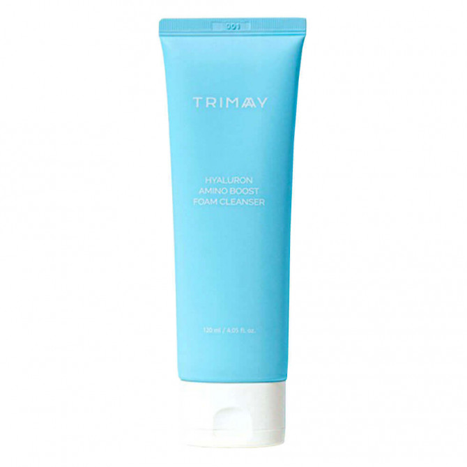 Очищаюча пінка з гіалуроновою кислотою та амінокислотами Trimay Hyaluron Amino Boost Foam Cleanser 120 мл купити в Україні