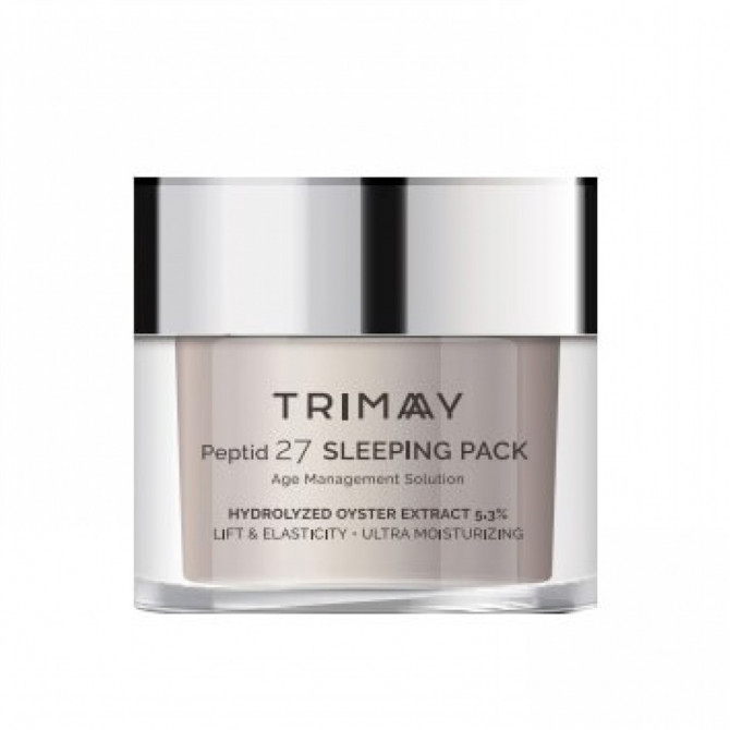 Антивозрастная ночная маска с комплексом пептидов, Trimay, Peptid 27 Sleeping Pack, 50 мл купить в Украине Антивозрастная ночная маска с комплексом пептидов, Trimay, Peptid 27 Sleeping Pack, 50 мл купить в Украине