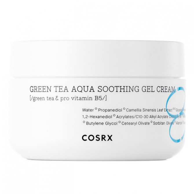 Успокаивающий гель-крем с зеленым чаем, COSRX, Hydrium Green Tea Aqua Soothing Gel Cream, 50 мл купить в Украине Успокаивающий гель-крем с зеленым чаем, COSRX, Hydrium Green Tea Aqua Soothing Gel Cream, 50 мл купить в Украине