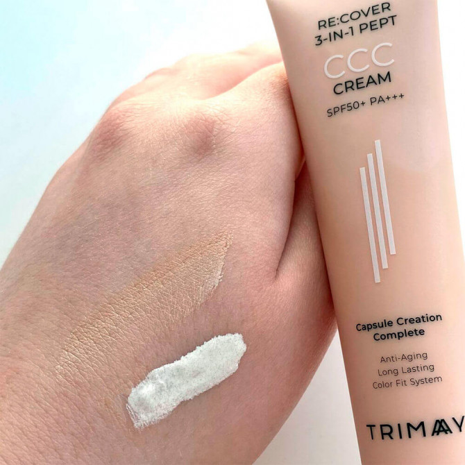 Корректирующий уходовый ССС-крем Trimay CCC Cream SPF50+PA+++ 30 мл купить в Украине 2