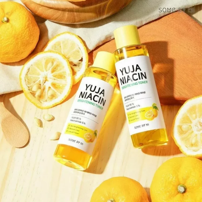 Освітлюючий тонер з екстрактом юдзу SOME BY MI Yuja Niacin 30 Days Miracle Brightening Toner 150 мл купити в Україні 2