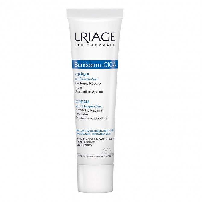 Заспокійливий і відновлюючий крем для обличчя URIAGE Bariederm Repairing Cica-Cream 40 мл купити в Україні