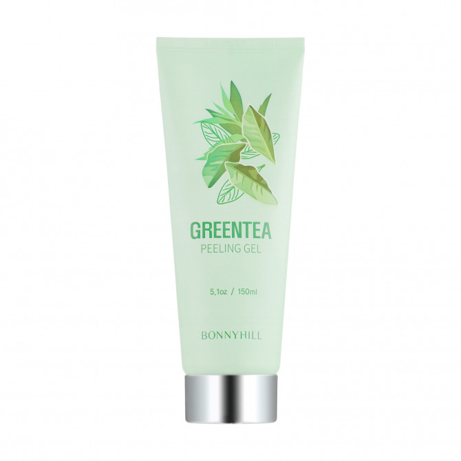 Пилинг-скатка с экстрактом зеленого чая BONNYHILL Greentea Peeling Gel 150 мл купить в Украине