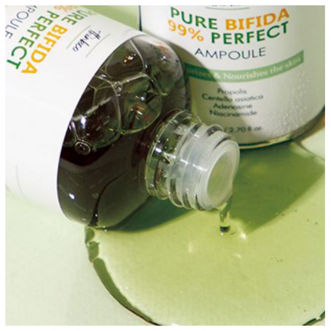 Зміцнююча сироватка з біфідобактеріями Thinkco Pure Bifida 99% Perfect Ampoule 80 мл купити в Україні 3