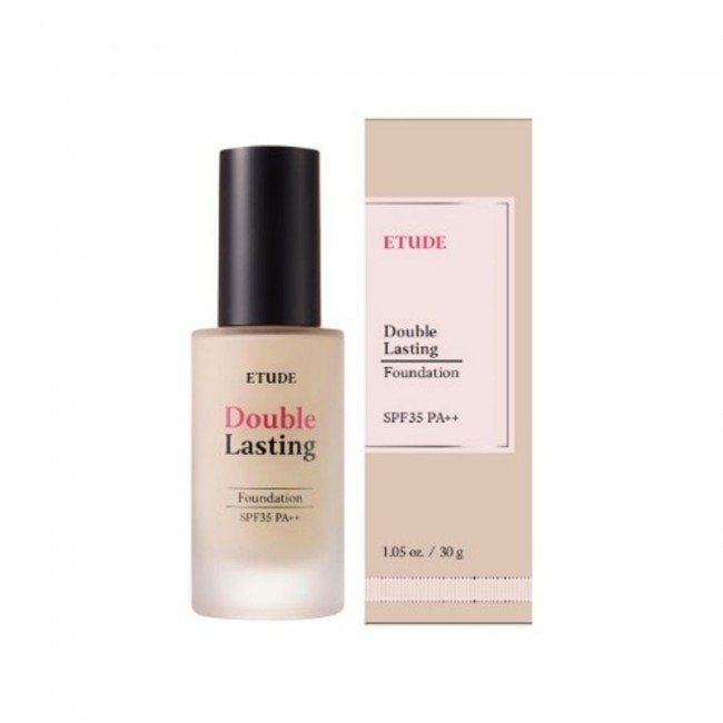 Стойкая тональная основа с матовым финишем, ETUDE HOUSE, Double Lasting Foundation, 21W1 Beige, SPF35 PA++, 30 г купить в Украине Стойкая тональная основа с матовым финишем, ETUDE HOUSE, Double Lasting Foundation, 21W1 Beige, SPF35 PA++, 30 г купить в Украине