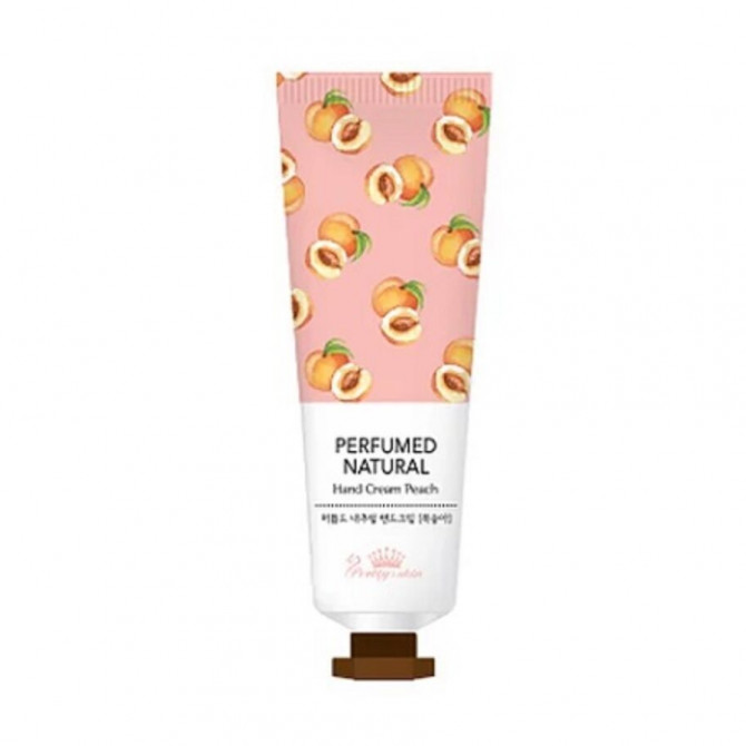 Парфюмированный крем для рук с экстрактом персика, Pretty Skin Perfumed Natural Hand Cream Peach, 30 мл купить в Украине Парфюмированный крем для рук с экстрактом персика, Pretty Skin Perfumed Natural Hand Cream Peach, 30 мл купить в Украине
