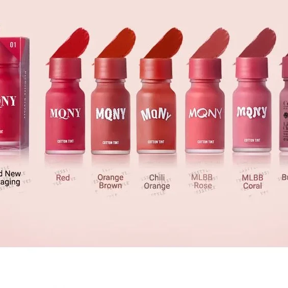 Легкий тинг для губ темно-оранжевый MACQUEEN NEW YORK Air Cotton Tint 02 Orange Brown 10 мл купить в Украине 3