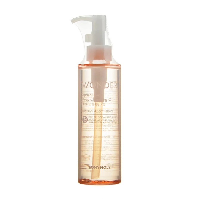 Гидрофильное масло из абрикосовых косточек, TONYMOLY, Wonder Apricot Seed Deep Cleansing Oil, 190 мл купить в Украине Гидрофильное масло из абрикосовых косточек, TONYMOLY, Wonder Apricot Seed Deep Cleansing Oil, 190 мл купить в Украине