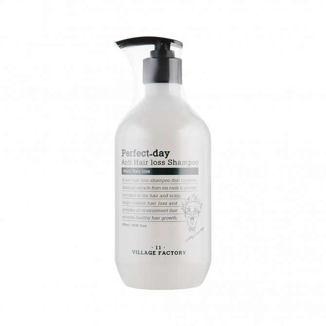 Шампунь для ослабленных волос Village 11 Factory Perfect-day Anti Hair Loss Shampoo 500 мл купить в Украине