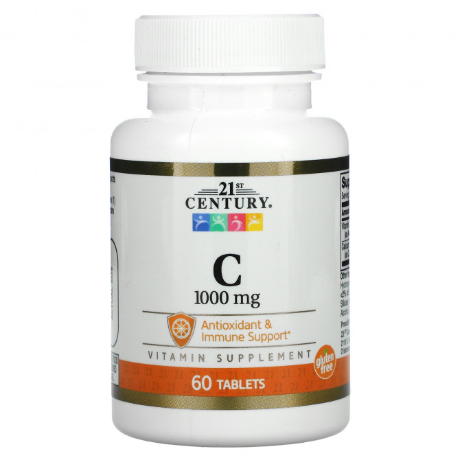 Витамин C 21st Century Vitamin C 1000 мг 60 таблеток купить в Украине