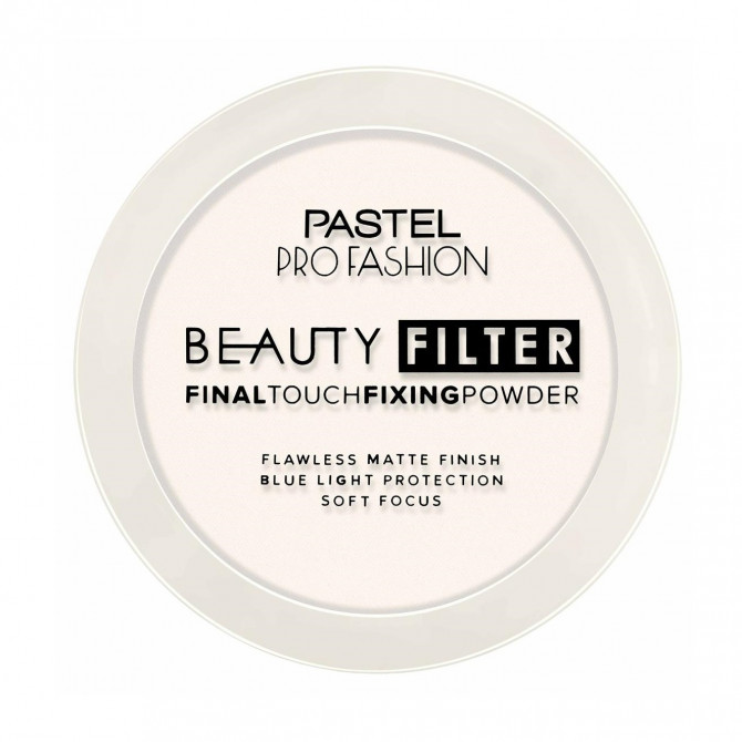 Фіксуюча пудра для обличчя PASTEL Beauty Filter Final Touch Fixing Powder тон 00 Прозорий купити в Україні