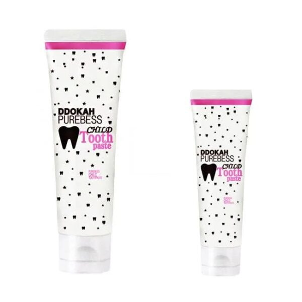 (СРОК ДО 30.01.22) Набор зубных паст для детей 4- 7 лет, Purebess, Ddok Ah Tooth Paste, 80+20 г купить в Украине (СРОК ДО 30.01.22) Набор зубных паст для детей 4- 7 лет, Purebess, Ddok Ah Tooth Paste, 80+20 г купить в Украине