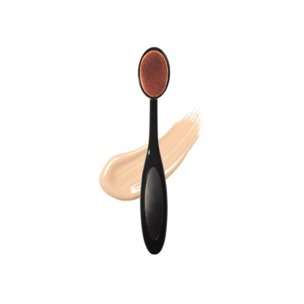 Щеточка для нанесения тональной основы, CORINGCO, Pro Skin-adhering Foundation Brush купить в Украине Щеточка для нанесения тональной основы, CORINGCO, Pro Skin-adhering Foundation Brush купить в Украине