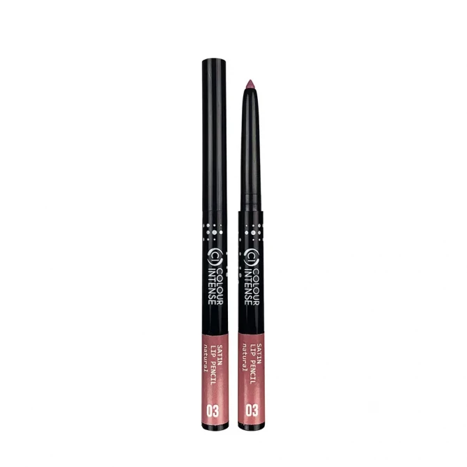Олівець для губ Натуральный Colour Intense Satin Lip Pencil 03 Natural 1 г купити в Україні