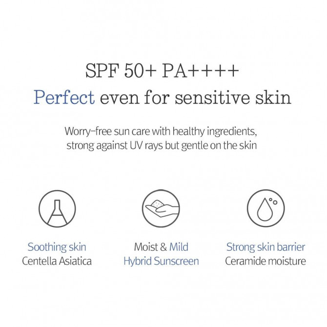 Увлажняющий солнцезащитный крем Pyunkang yul Moisture Soothing Sun Cream 75 мл купить в Украине 4