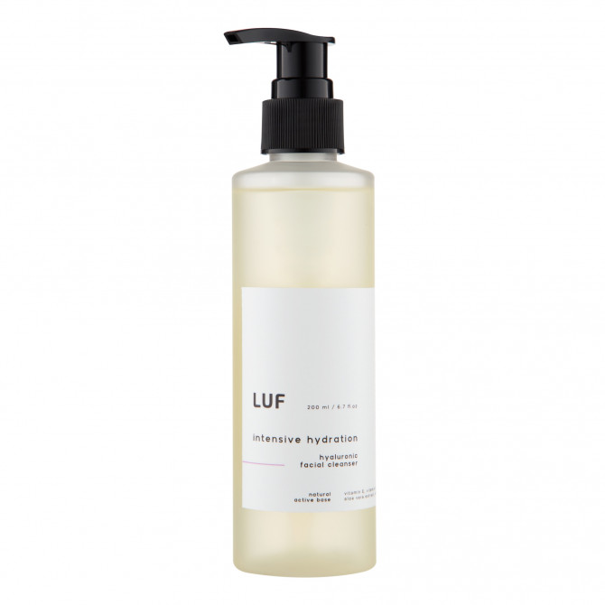 Гель для вмивання з гіалуроновою кислотою LUF Intensive Hydration Hyaluronic Facial Cleanser 200 мл купити в Україні