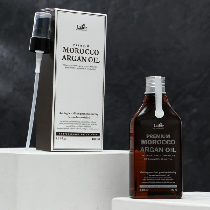 Аргановое масло для волос Lador Premium Argan Hair Oil 100 мл купить в Украине 2