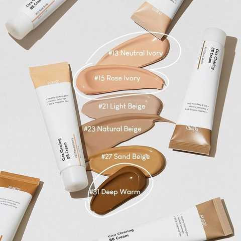 BB крем с экстрактом центеллы Purito Cica Clearing BB Cream SPF38/PA+++ #15 30 мл купить в Украине 7